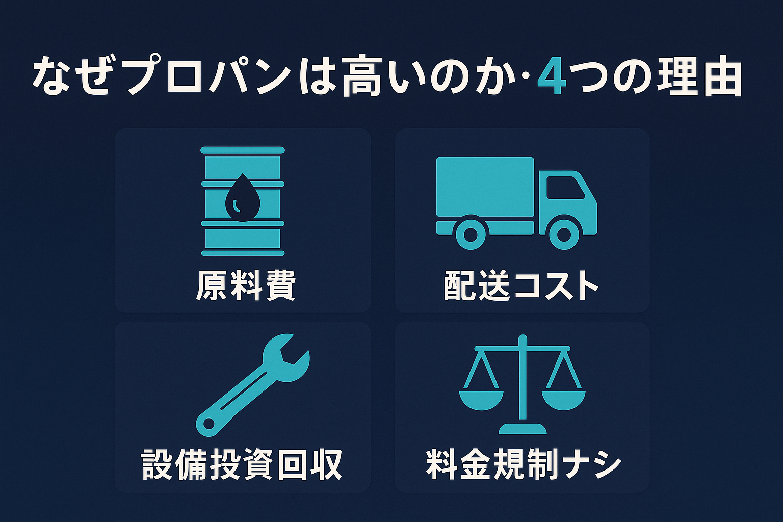 なぜプロパンは高いのか