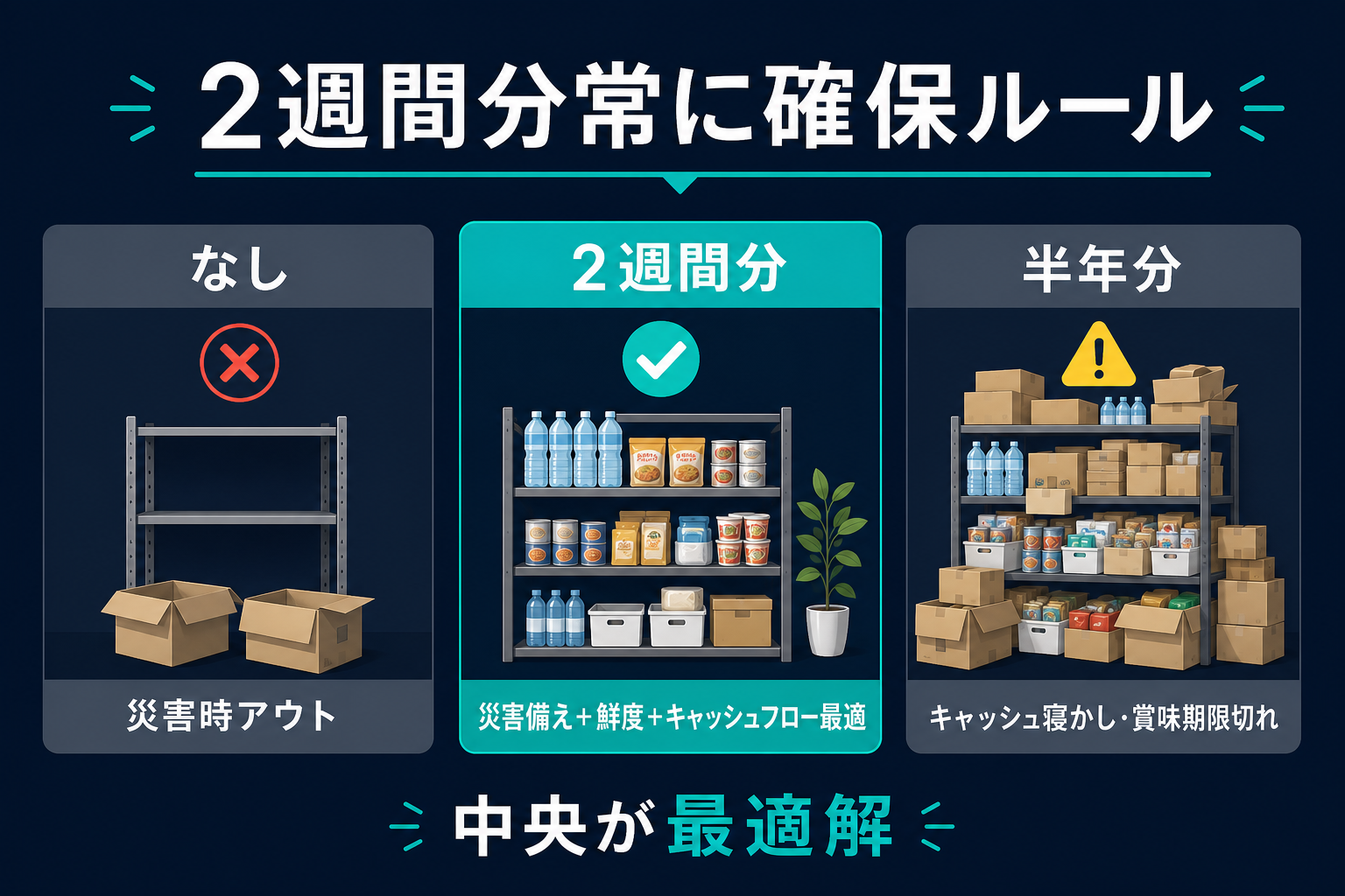 2週間分ルール