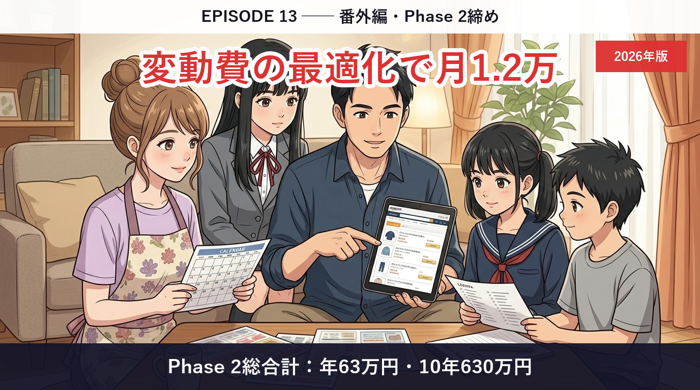 第13話（番外編）「変動費の最適化」── ブースト編の最後の一手